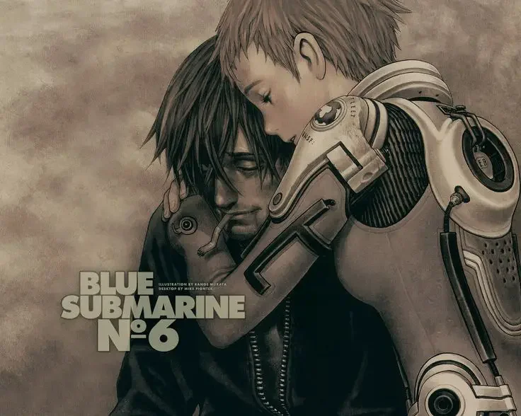 Blue Submarine No. 6 post apocalyptic anime