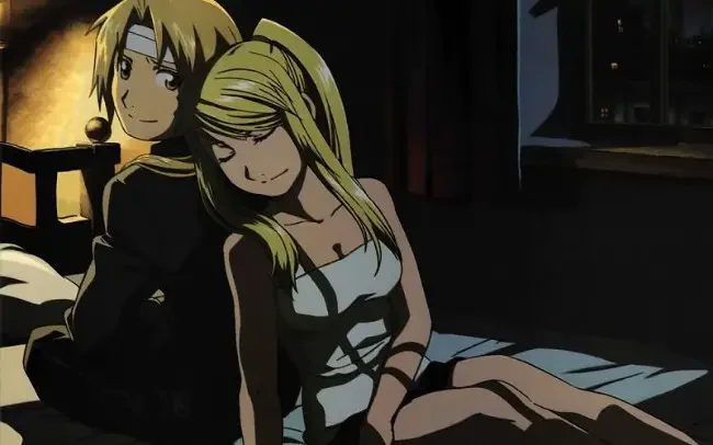 Edward Elric Winry Rockbell 38 Cute Anime Couples With the Strongest Bonds