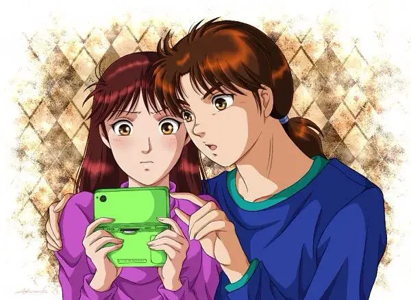  Hajime Kindaichi & Miyuki Nanase (The Kindaichi Case Files) cute anime couples 