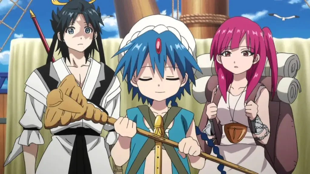 Magi The Labyrinth of Magic 1 24 Magic Anime Series That You Need To See