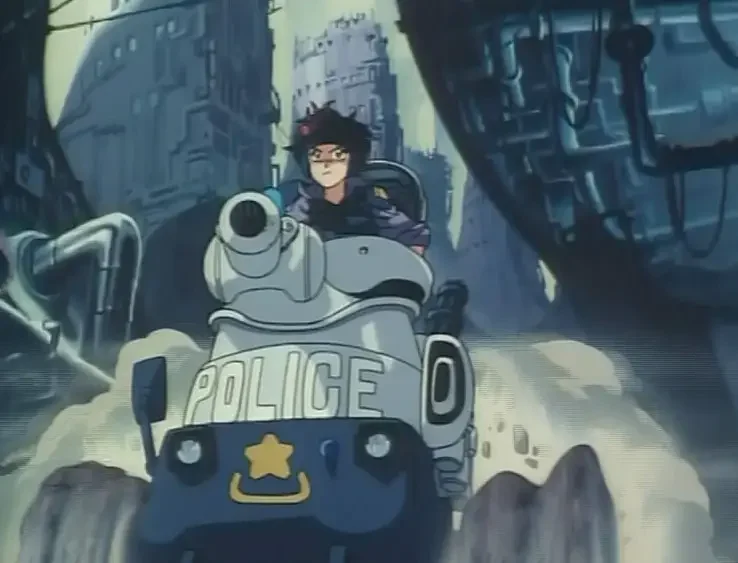 New Dominion Tank Police anime