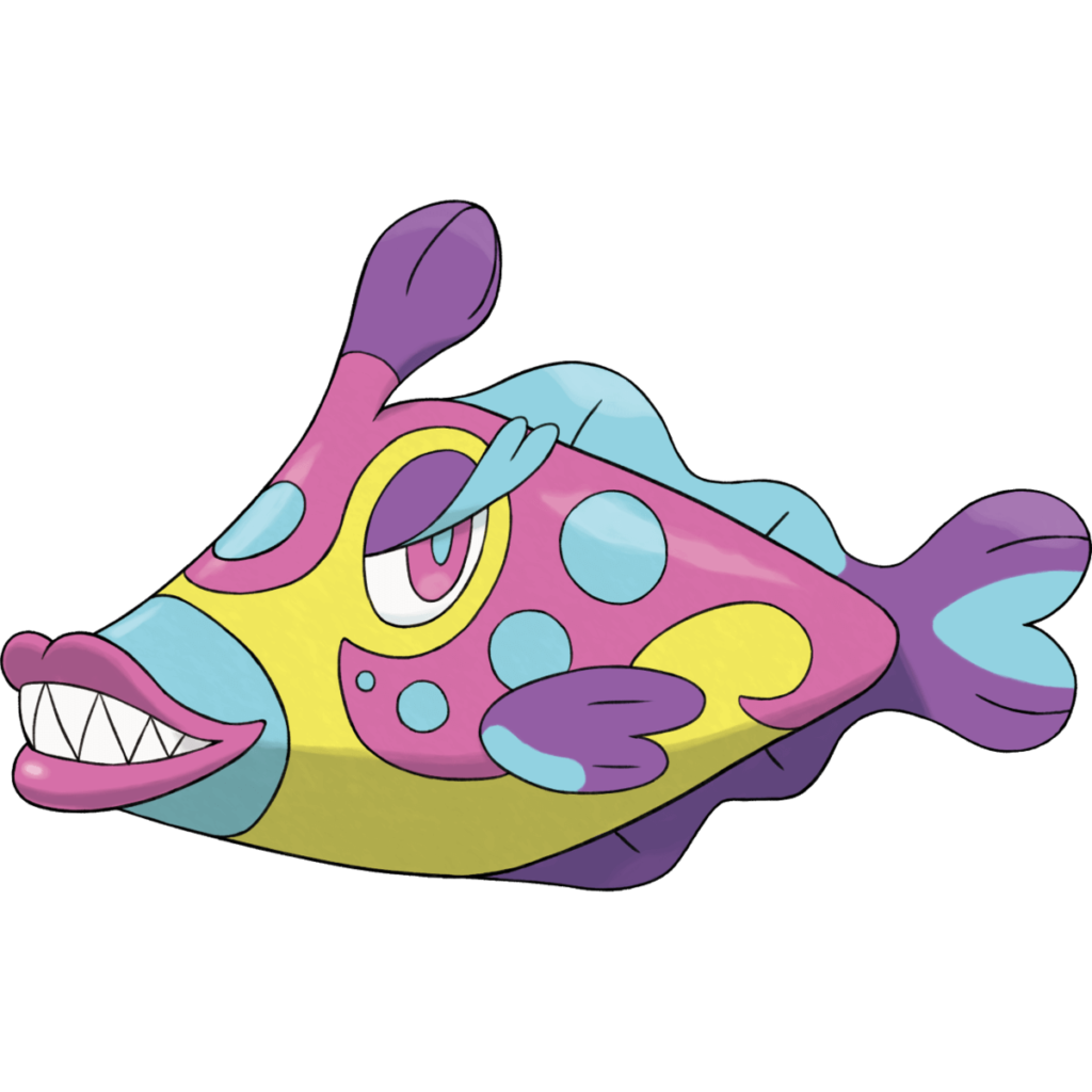 Bruxish fish pokemon
