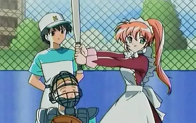 Azusa, Otetsudai Shimasu! baseball anime