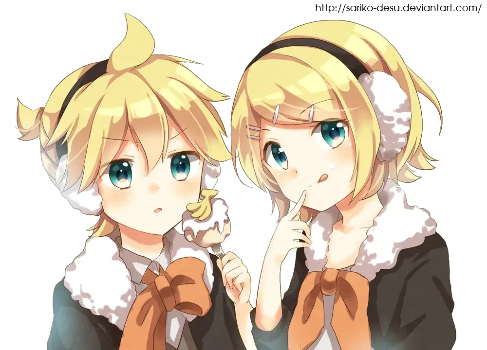 Rin and Len Kagamine From Vocaloid