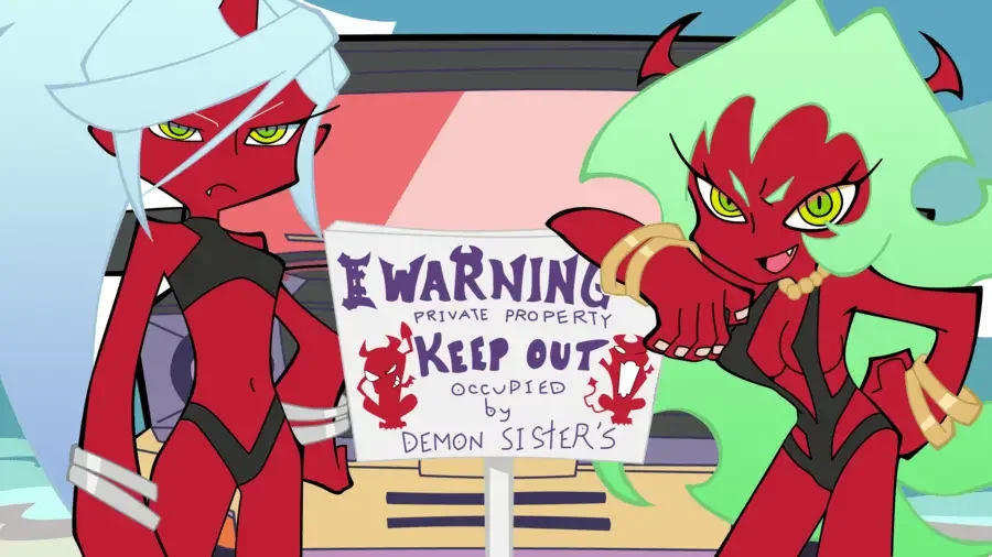 Scanty Demon From Panty and Stocking with Garterbelt