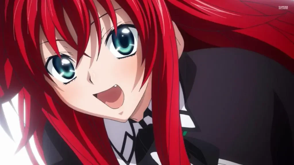 Rias Gremory from Highschool DxD 1 1 32 Best Succubus Anime Characters