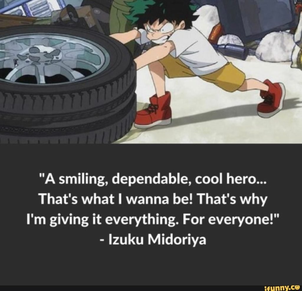 A smiling dependable, cool hero… That’s what I wanna be! That’s why I’m giving it everything. For everyone!