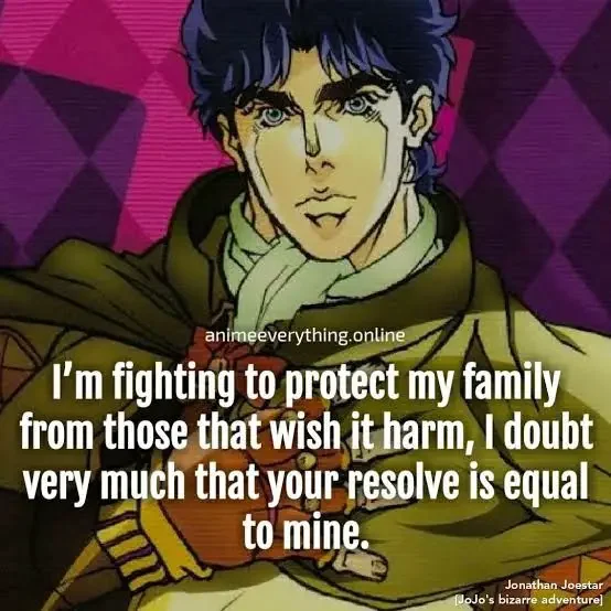 I’m fighting to protect my family from those that wish it harm, I doubt very much that your resolve is equal to mine. 