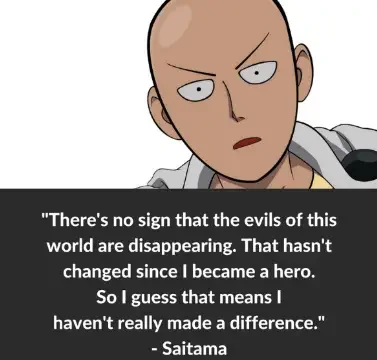 There’s no sign that the evils of this world are disappearing. That hasn’t changed since I became a hero. So I guess that means I haven’t really made a difference.