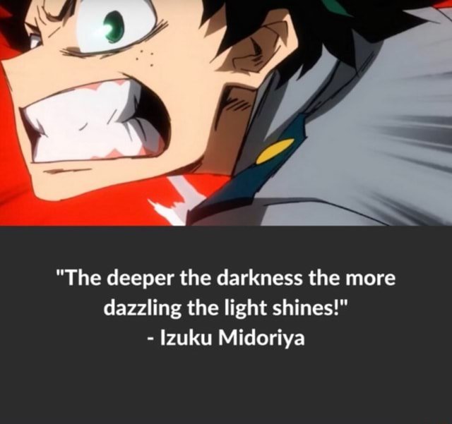 The deeper the darkness the more dazzling the light shines!