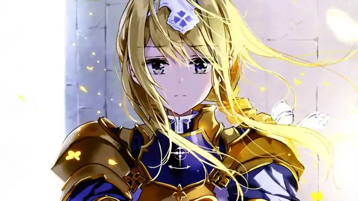 Alice Zuberg From Sword Art Online Alicization 21 Best Anime Knight Characters of All Time