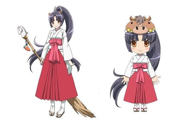 Uma tan From Etotama 7 Adorable Anime Horse Girls of All Time