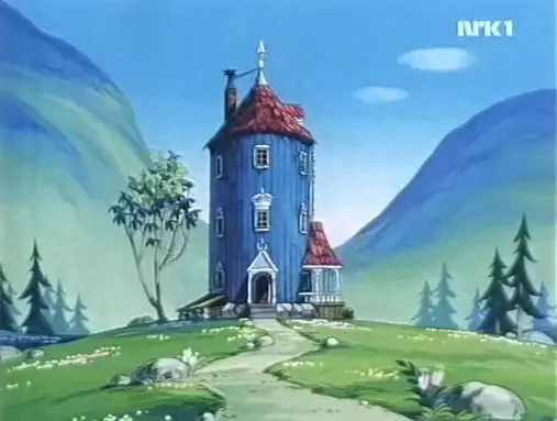 Moomin Family House From Tanoshii Muumin Ikka 