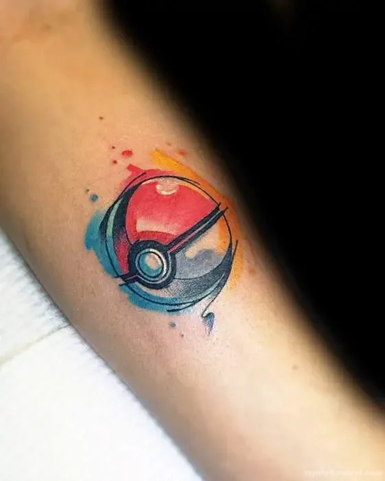 50 Pokeball Tattoo Designs For Men Pokemon Ink Ideas 21 Coolest Tattoos for Every Anime Fan