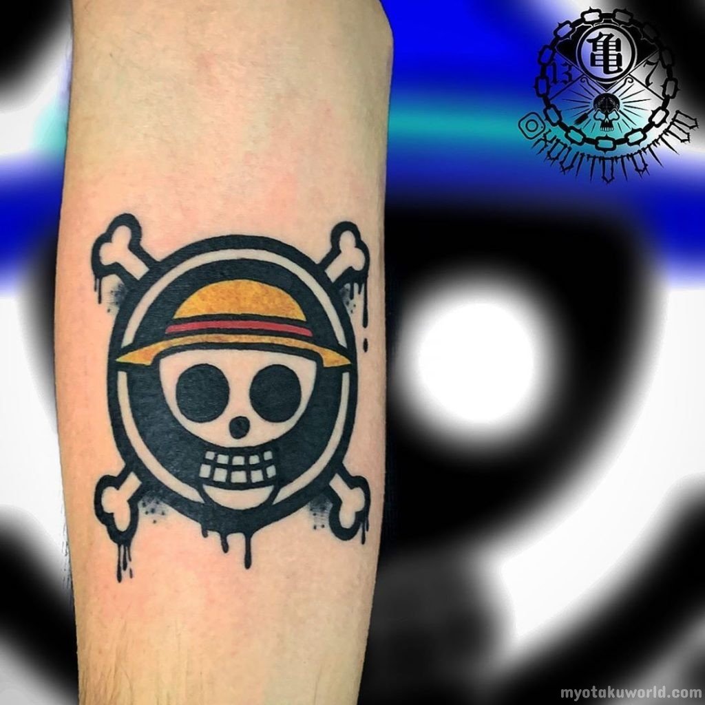 ◾️ONE PIECE◾️GRACIAS MAN 21 Coolest Tattoos for Every Anime Fan
