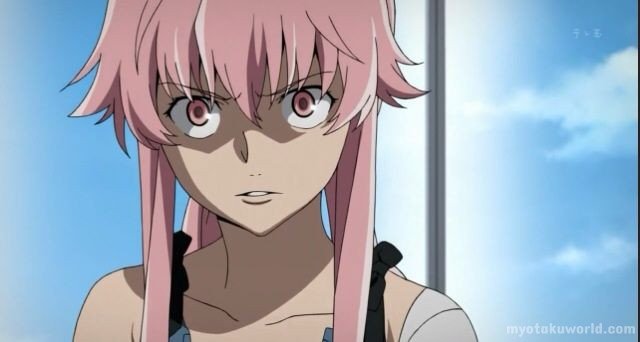 Future Diary 15 Angry Anime Girls That Pack a Punch