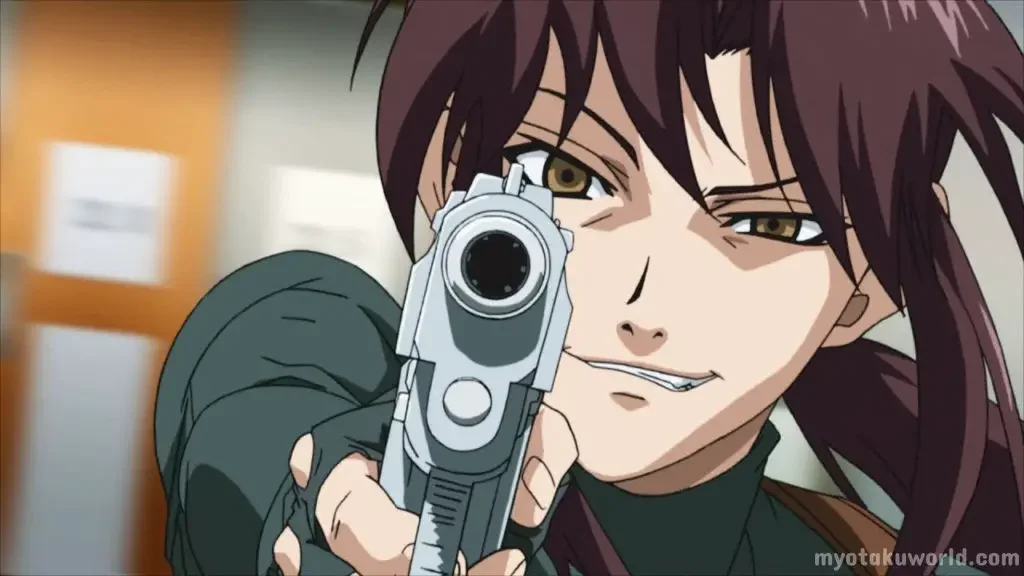 Revy From Black Lagoon 15 Angry Anime Girls That Pack a Punch