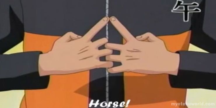 naruto Horse hand sign Naruto Guide to Handsigns and Jutsu