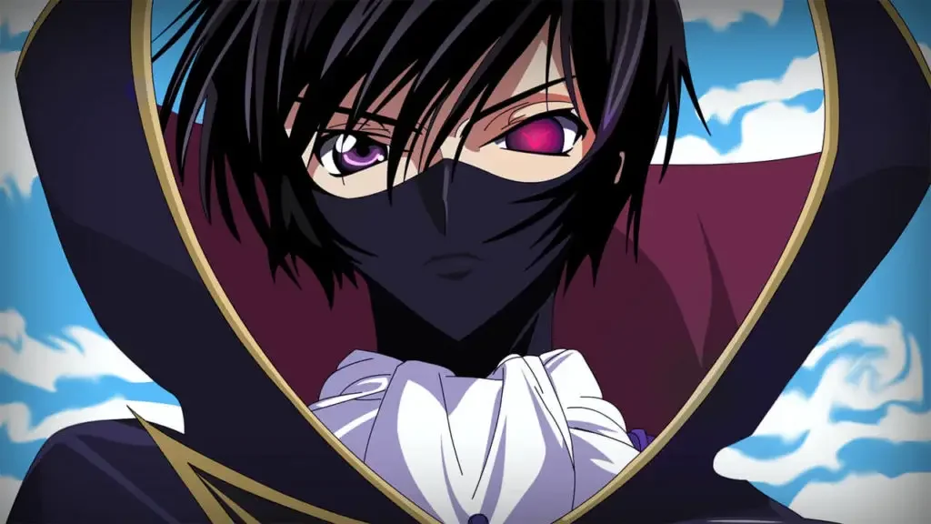 Lelouch Lamperouge From Code Geass 1 15 Black Haired Anime Boys
