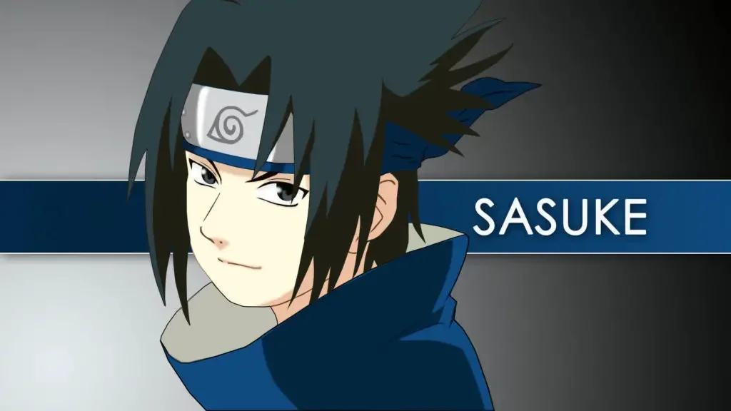 Sasuke Uchiha From Naruto 1 15 Black Haired Anime Boys
