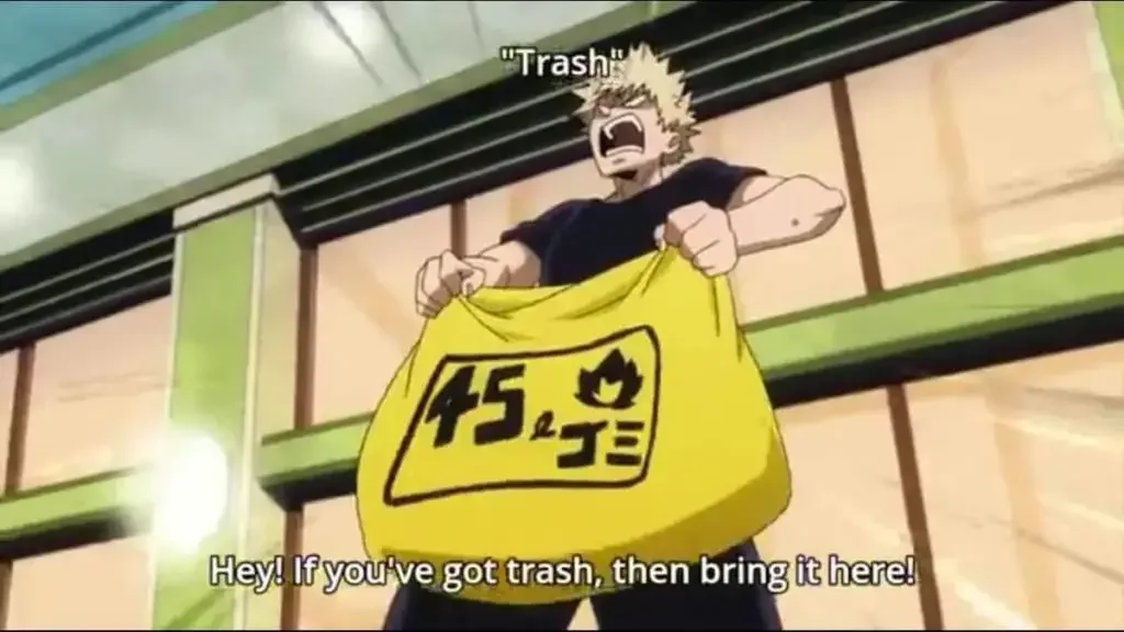 trash 1 14 Signs You Are A Terrible Anime Fan