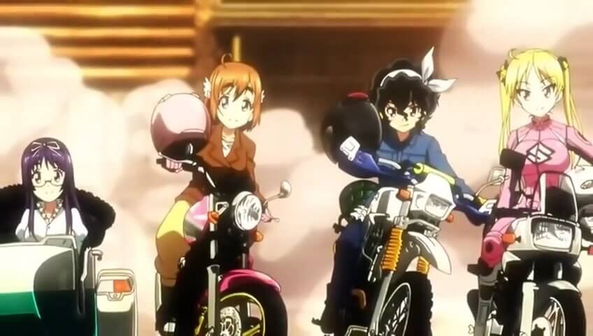 Bakuon 1 17 Best Motorcycles Anime Of All Time