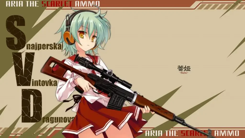 Reki Aria the Scarlet Ammo 15 Greatest Anime Snipers of All Time