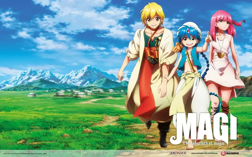 magi the labyrinth of mag 912 1680 27 Best Magic School Anime of All Time