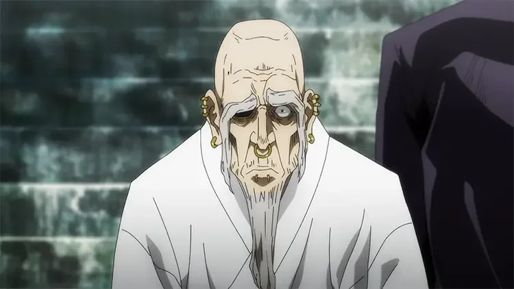24 yoshinobu gakuganji jujutsu kaisen anime 25 Most Badass Old Man Characters in Anime