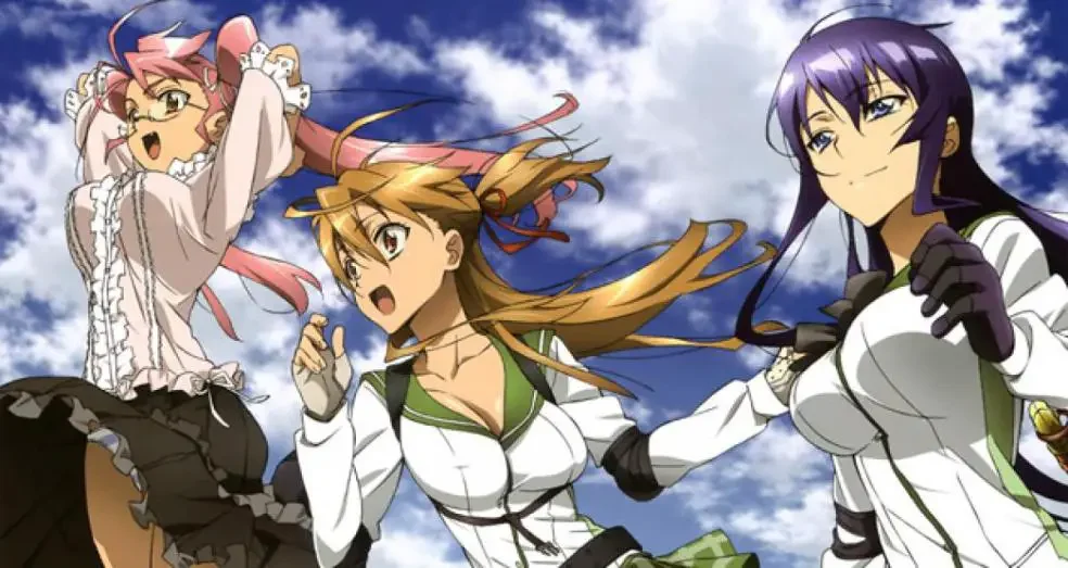 Highschool of the Dead Anime Watch Order Guide girls 15 Best Zombie Manga And Manhwa
