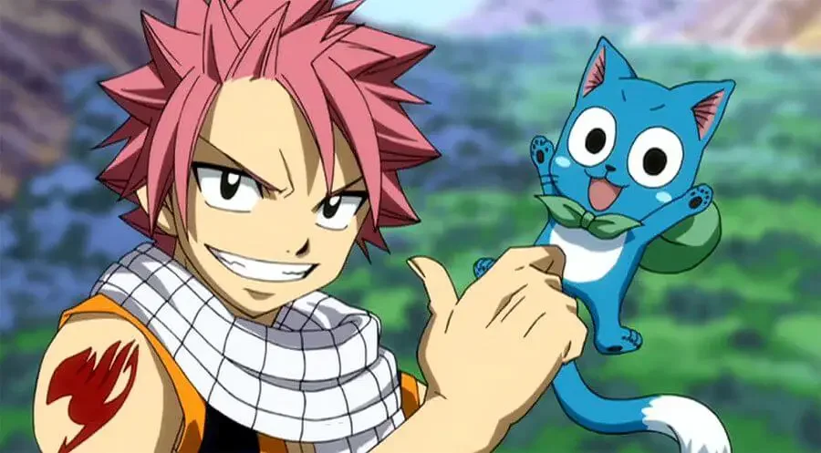 Natsu and Happy From Fairy Tail