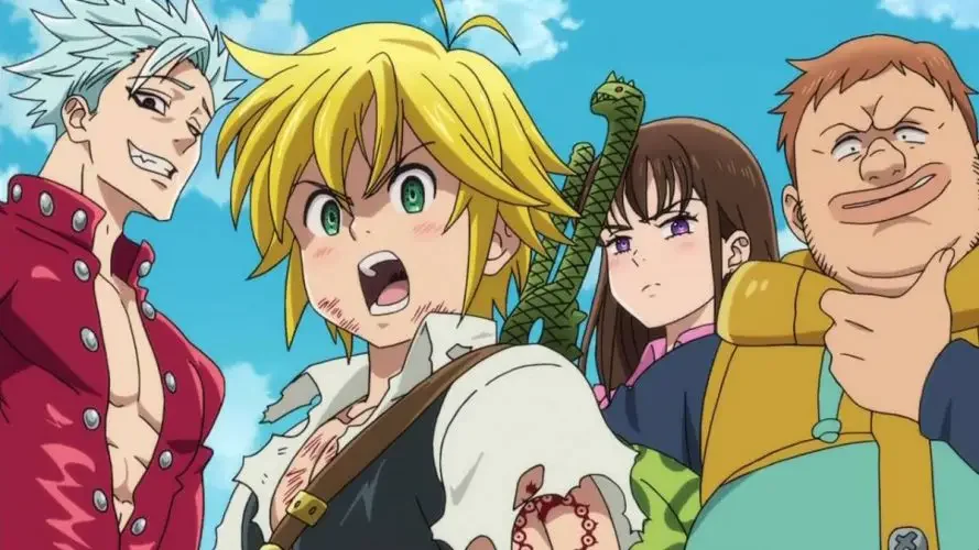 The Seven Deadly Sins 2014 27 Best Fighting Anime of All Time
