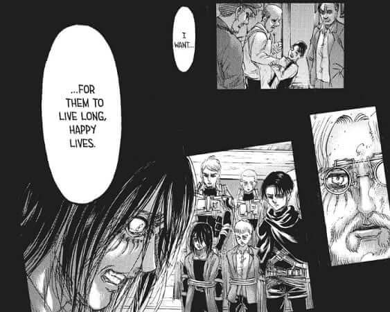 Eren monologue chapter 130 1 Does Eren hate Mikasa In Attack On Titan?