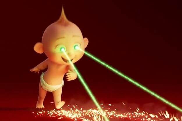 Baby Jack-Jack From The Incredibles Series