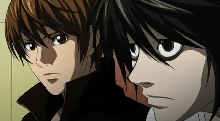 Light and Lawliet L From Death Note