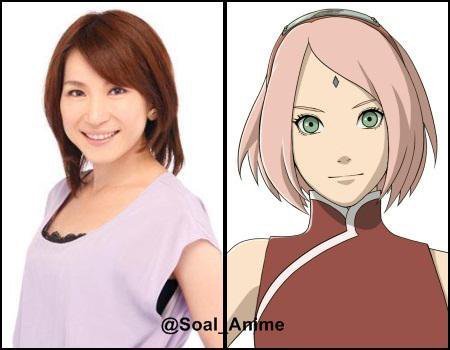Sakura Voice Actor Chie Nakamura 10 Famous Naruto Characters Voice Actors