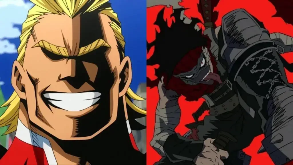 All Might Stain My hero academia 1 Why is Stain Back in MHA? Will He Kill All The Might?