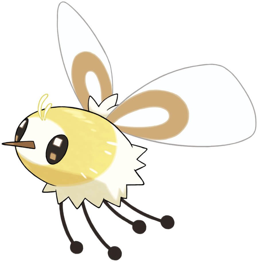 Cutiefly 1 19 Smallest Pokemon From The Series