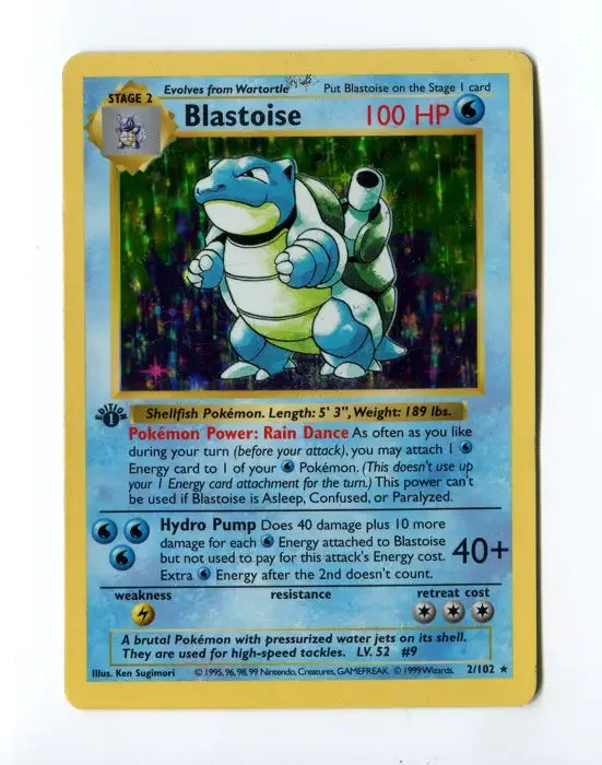 blastoise 24 Most Expensive Pokemon Cards Out There!