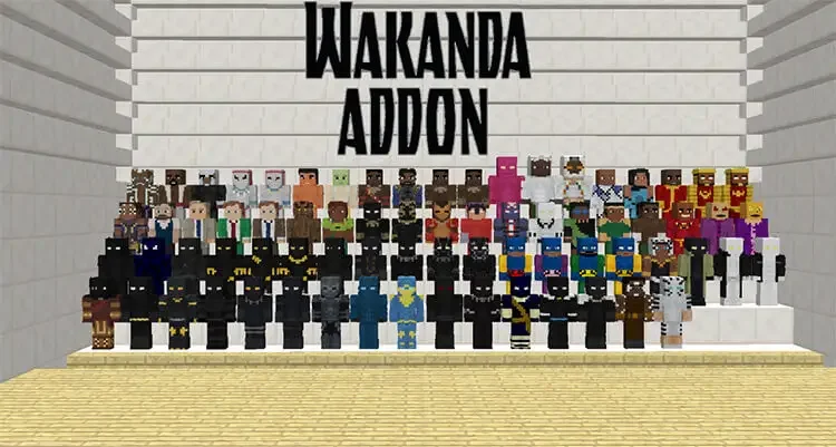 10 wakanda addonpack mod screenshot minecraft 1 16 Best Minecraft Superhero Mods of All Time