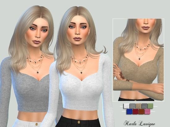 Cassy Crop Top 28 Best Sims 4 Clothing & Beauty Mods
