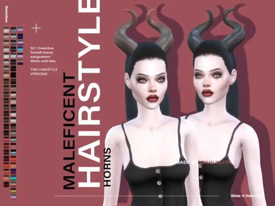 Maleficent Horns 26 Best Sims 4 Horns CC Mods: Horns & Antlers