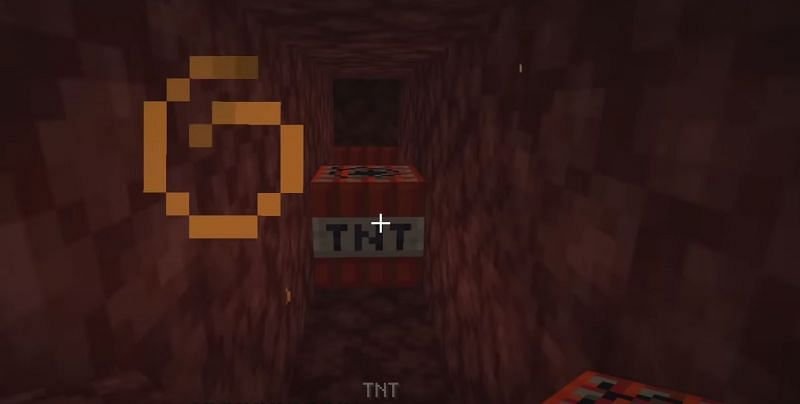 TNT mining How to Find Netherite in Minecraft