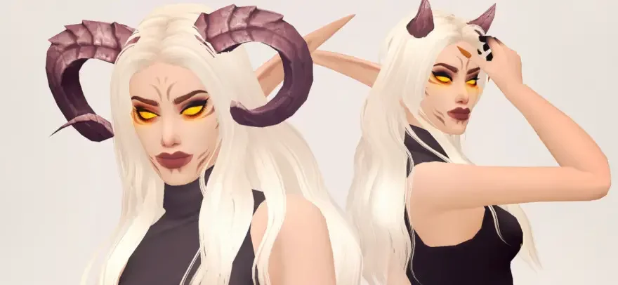 World of Warcraft Demon Hunter Horns 26 Best Sims 4 Horns CC Mods: Horns & Antlers
