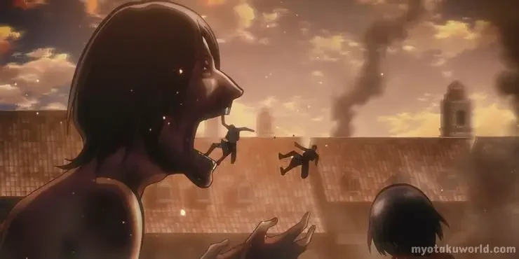 attack on titan human snack Why did Eren turn evil?