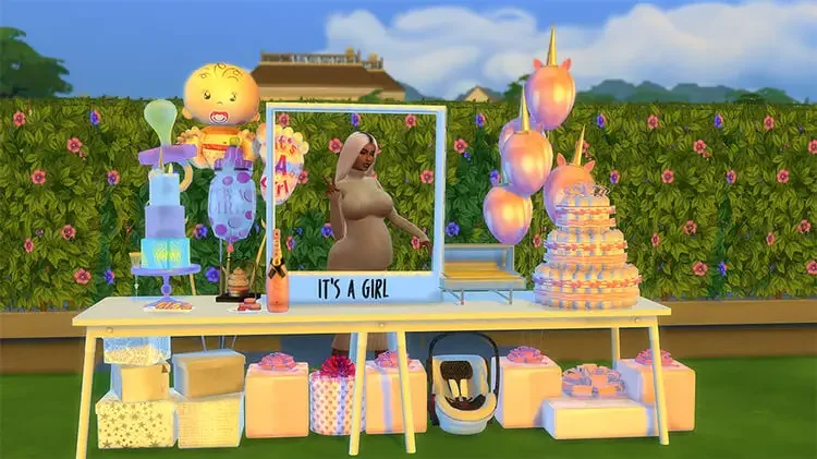 baby shower mod 18 Best Pregnancy Mods For Sims 4