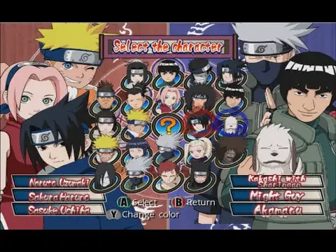 clash of ninja2 15 Best Naruto Games of All Time