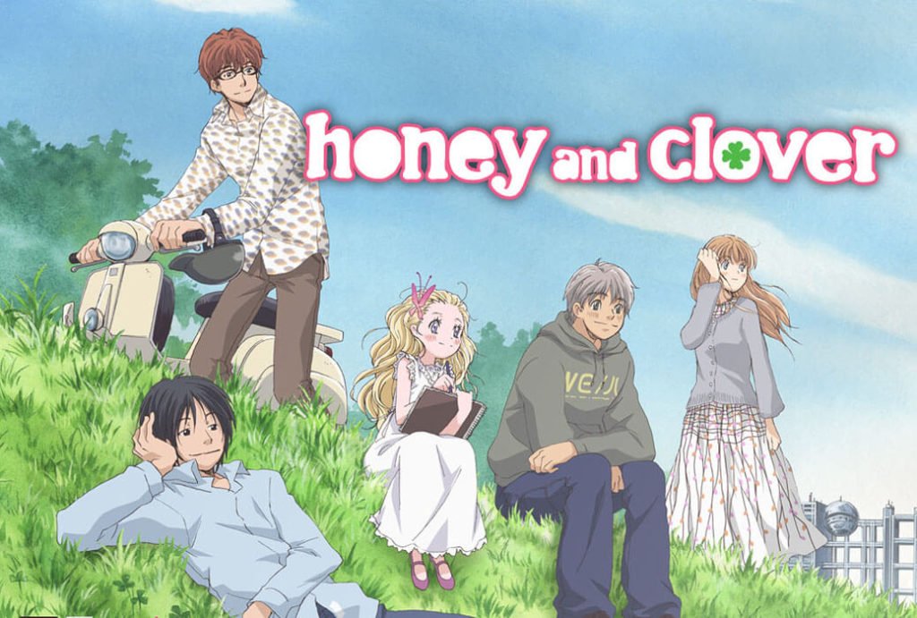 honey and clover 21 Best Romance Anime On Crunchyroll