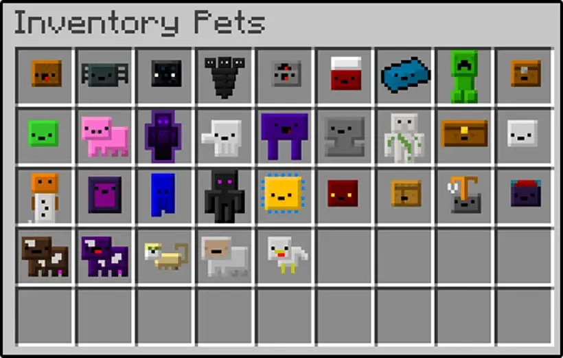inventory pets 23 Best Minecraft Animals & Wildlife Mods