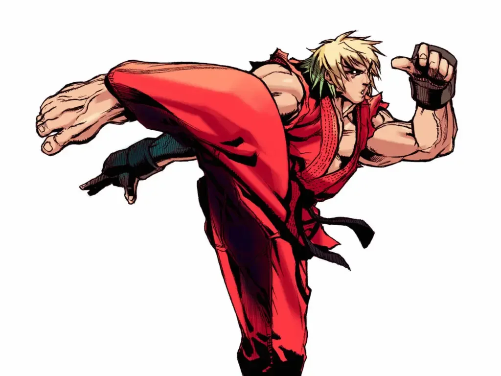 ken masters 18 Sexy Anime Feet (Foot Fetish) of All Time